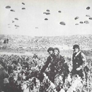 German airborne invasion of Crete.