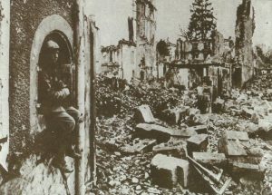 destroyed city of Verdun