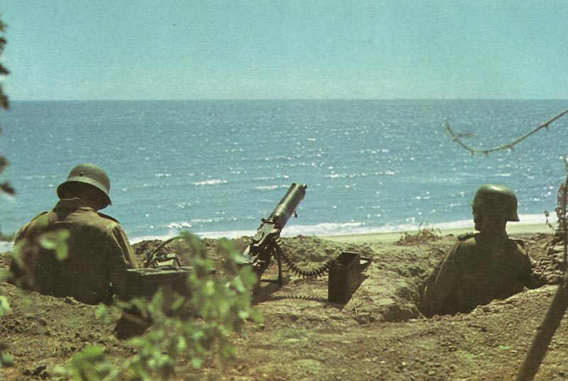 German coastal defenses on Crete