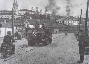 German troops in Minsk