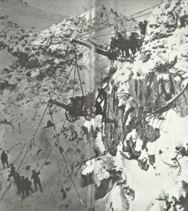 Italian artillerymen  Trentino