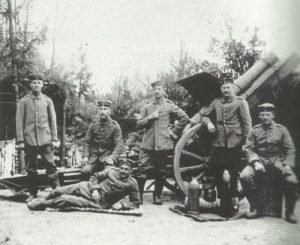 German heavy field howitzer 'schwere Feldhaubitze 13' 