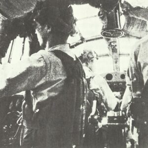 cockpit of a Japanese long-range reconnaissance plane Mitsubishi G3M2