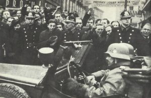 German troops enter Prague