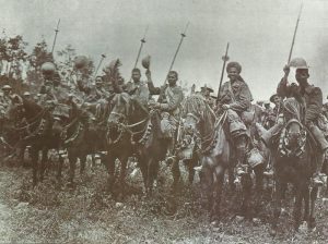 British cavalry at Bazentin Ridge