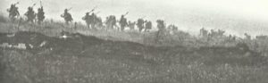 British infantry attack