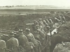 German troops in a maneuver