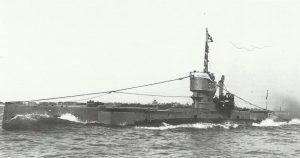 British submarine E54 