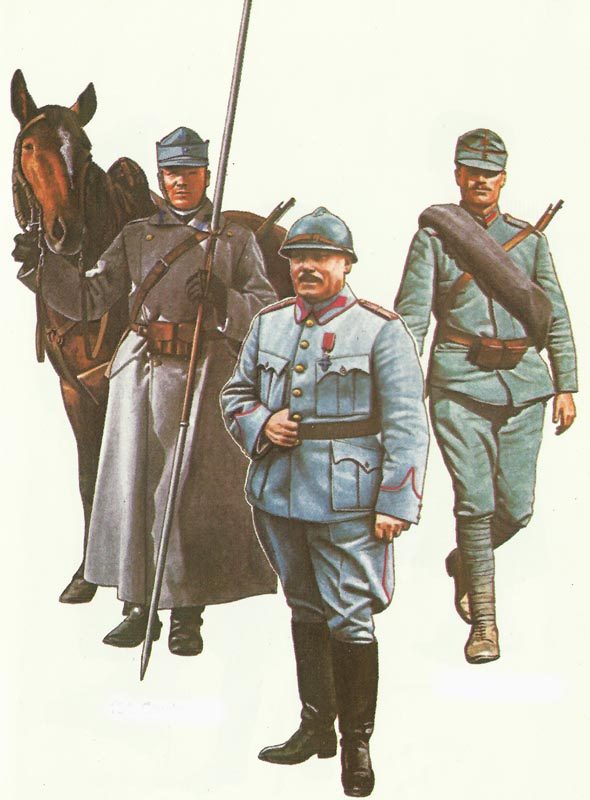 Soldiers Romania 1916-1918