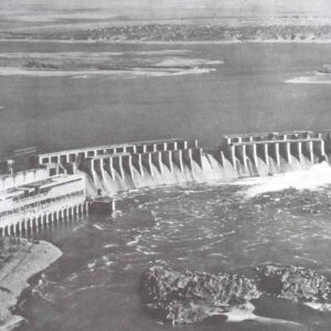 sabotaged Zaporozhe Dam