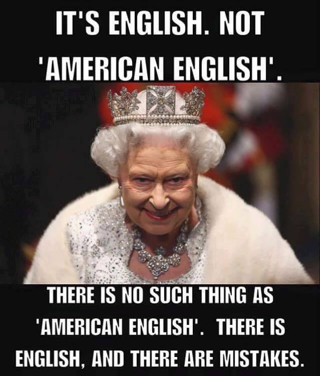 american english