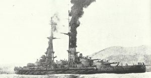  Italian battleship 'Leonardo da Vinci'