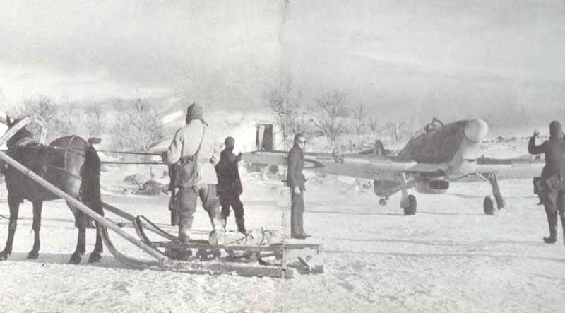 RAF Hurricane IIb of 151th wing on Vaenga