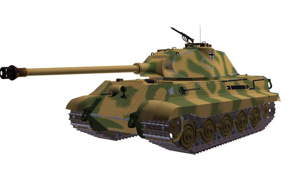 Tiger II (P) with Porsche turret