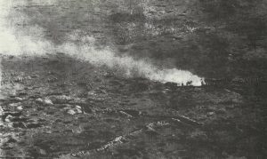 aerial reconnaissance of advancing infantry