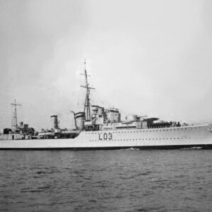 destroyer HMS Cossack