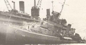 US destroyer Kearny (DD-432) was also damaged by a German U-boat