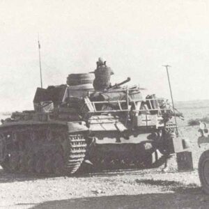 German tanks near Tobruk during Operation Crusader