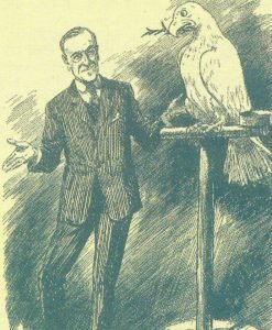 Punch cartoon about President Wilson