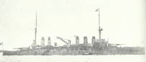 Frech  battleship 'Danton' 