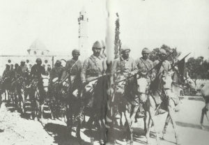 column of Turkish cavalry
