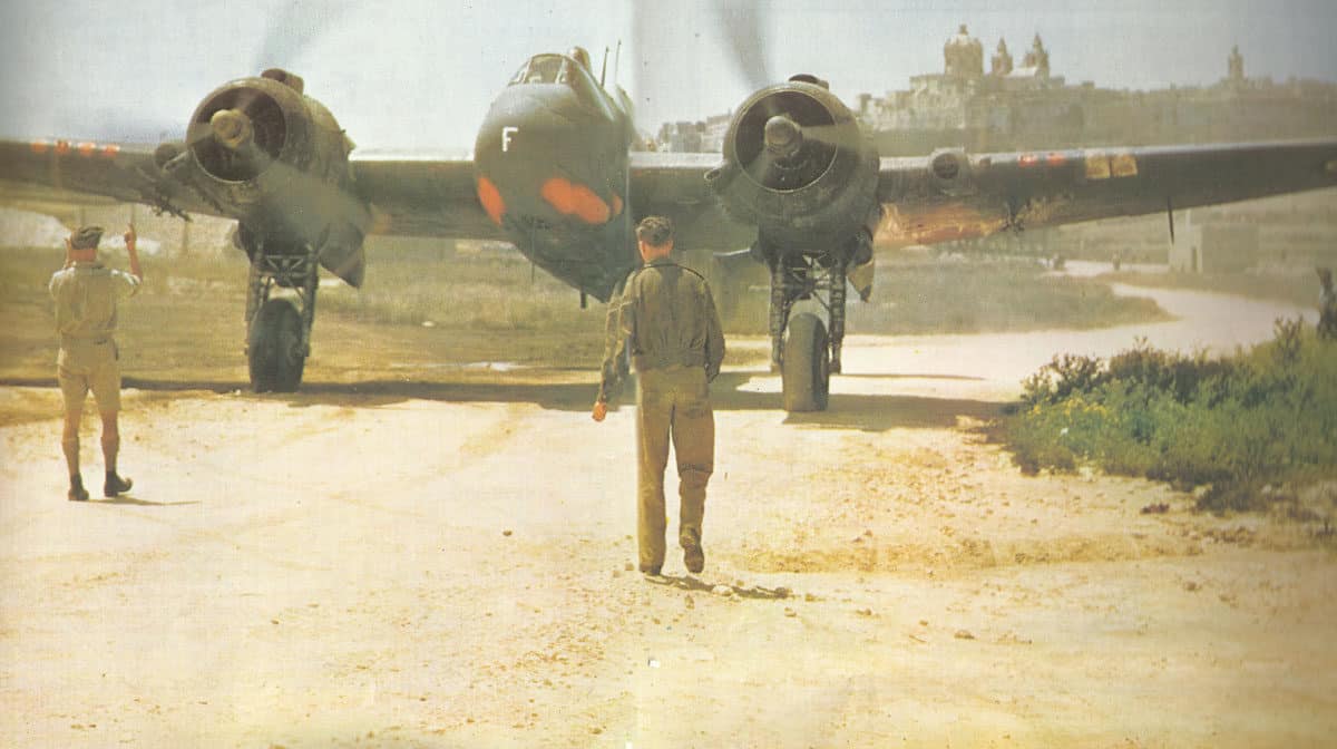 Beaufighter Mk IF on Malta