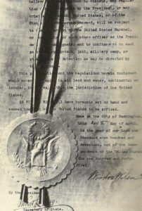 Wilson's declaration of war