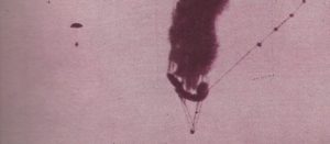 Shoot down of an observation balloon