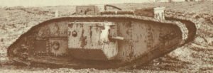 British Mark IV tank 