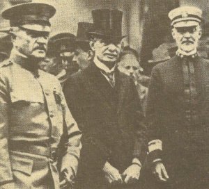 General Pershing and Admiral Sims