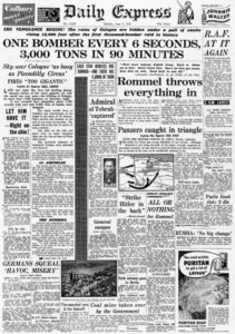Daily Express: First Thousand Bomber Raid