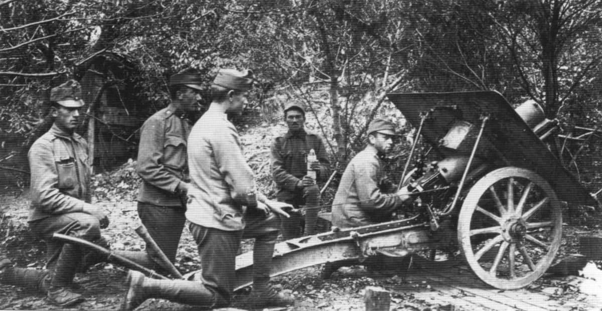 Austrian 10cm M10 mounatin howitzer