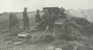  German howitzer bombards