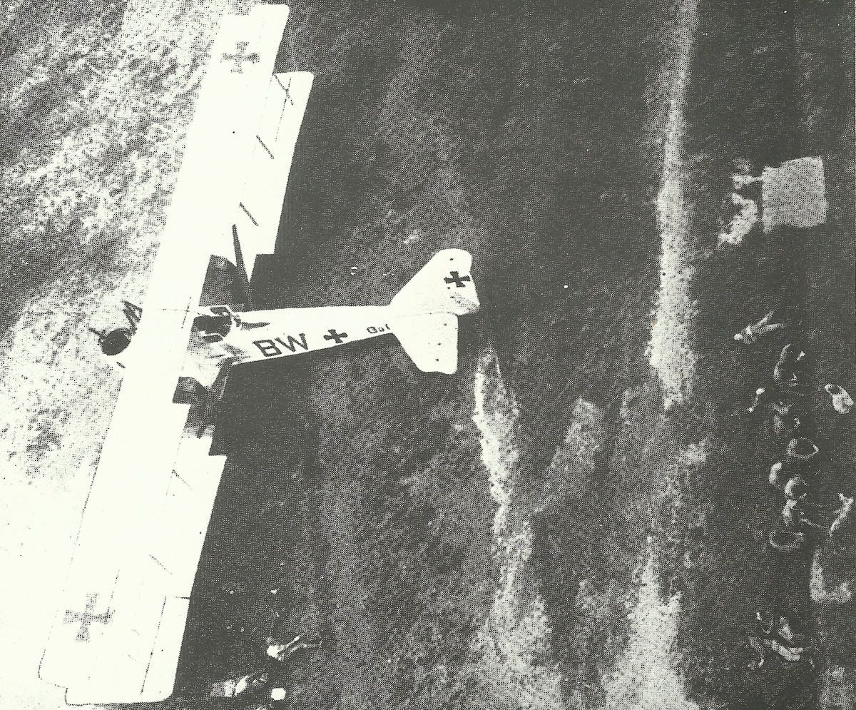 Gotha G.V Bomber on the ground