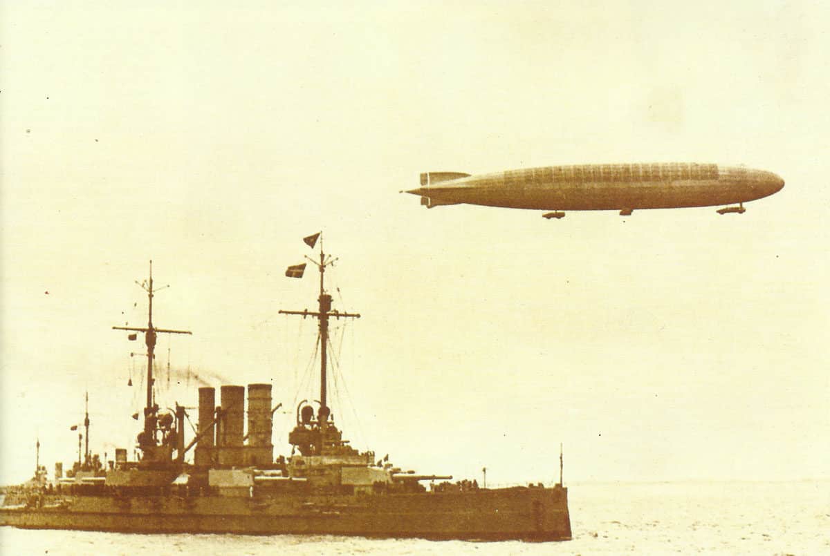 Germany Navy scouting Zeppelin