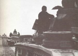 German Panzer III spearheads 