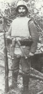 German infantryman of an assault unit