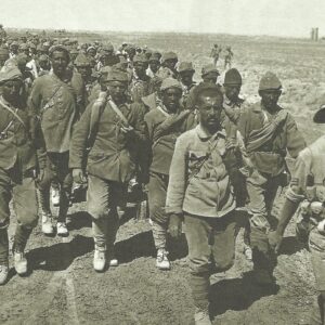 Turk PoWs captured at the Battle of Ramadi