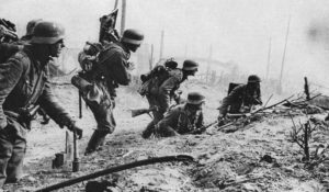 German assault party at Stalingrad. 