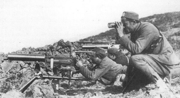 Machine Gun Company of the Montenegrin Army 