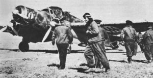 SM.79 Sparvieroready for air raid on Malta