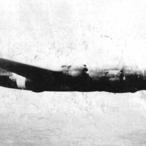 Italian 4-engined heavy bomber Piaggio P.108B