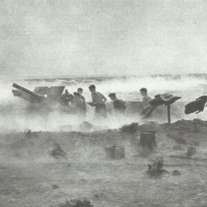 25-Pounder in action at Alamein