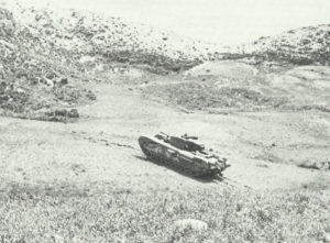 Churchill tank shows off its hill climbing ability