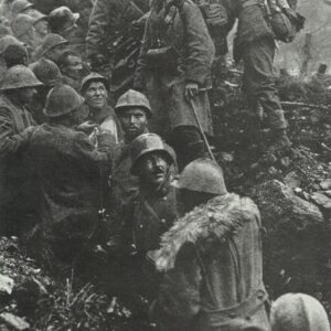 Italian trench unit is captured by Austrians.