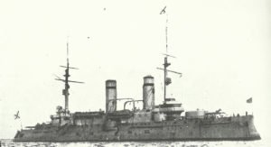 Russian battleship 'Grashdanin'