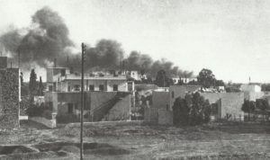 air raid on the airfield of Tunis