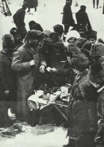 exchange trade between the trenches
