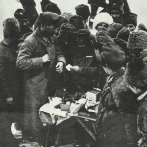 exchange trade between the trenches