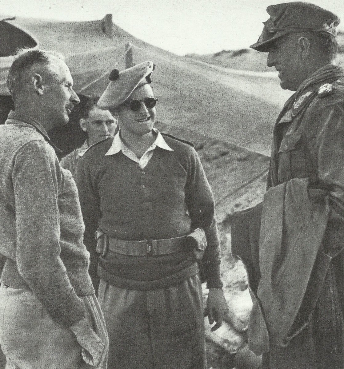 General Thoma meets Montgomery